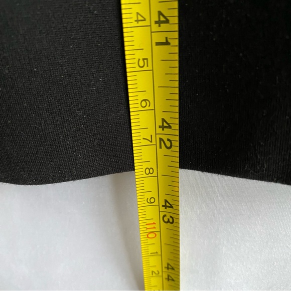 Catherine Deane Leather Sheath Dress Silver Gray/Black Women’s Size 10 or UK 14 - Picture 12 of 12